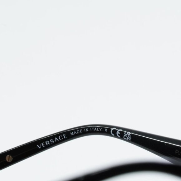 NEW VERSACE VE4447 GB1/87 BLACK DARK GREY SUNGLASSES - Picture 5 of 11